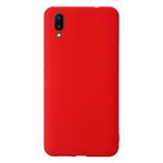 For Vivo X21 Shockproof Frosted TPU Protective Case(Red)