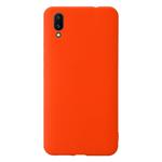 For Vivo X21 Shockproof Frosted TPU Protective Case(Orange)