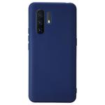 For Vivo X30 Shockproof Frosted TPU Protective Case(Dark Blue)