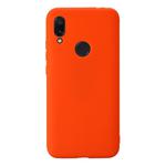 For Xiaomi Redmi 7 Shockproof Frosted TPU Protective Case(Orange)