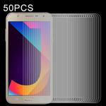 For Samsung Galaxy J7 Core 50 PCS Half-screen Transparent Tempered Glass Film