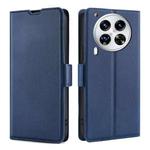 For Tecno Camon 30 Premier 5G Ultra-thin Voltage Side Buckle Horizontal Flip Leather Phone Case(Blue)