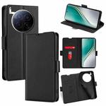 For Tecno Camon 40 Premier 5G Ultra-thin Voltage Side Buckle Horizontal Flip Leather Phone Case(Black)