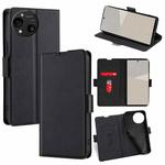 For Sharp Aquos R10 Ultra-thin Voltage Side Buckle Horizontal Flip Leather Phone Case(Black)