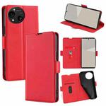 For Sharp Aquos R10 Ultra-thin Voltage Side Buckle Horizontal Flip Leather Phone Case(Red)