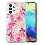 For Samsung Galaxy A13 4G IMD Shell Pattern TPU Phone Case(Butterfly Flower)
