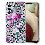 For Samsung Galaxy A13 5G IMD Shell Pattern TPU Phone Case(Leopard Flower)