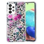 For Samsung Galaxy A32 5G IMD Shell Pattern TPU Phone Case(Leopard Flower)