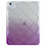 For iPad mini 6 Gradient Diamond Plaid TPU Tablet Case(Gradient Purple)