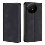 For TCL 50 XL Skin Feel Magnetic Leather Phone Case(Black)