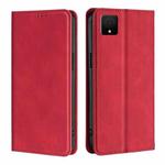 For TCL 502 Skin Feel Magnetic Leather Phone Case(Red)