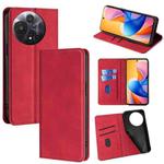 For TCL 60R 5G Skin Feel Magnetic Leather Phone Case(Red)