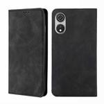 For CUBOT P60 Skin Feel Magnetic Leather Phone Case(Black)