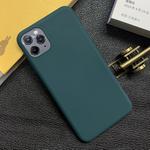 For iPhone 11 Pro Max Shockproof Frosted TPU Protective Case(Green)