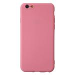 For iPhone 6 Shockproof Frosted TPU Protective Case(Pink)