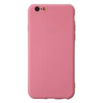 For iPhone 6 Plus Shockproof Frosted TPU Protective Case(Pink)