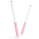 For Xiaomi Stylus Pen 2 Jelly Style Translucent Silicone Protective Pen Case(Pink)