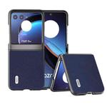 For Motorola Razr 40 Ultra ABEEL Black Edge Genuine Mino Phone Case(Royal Blue)