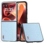 For Motorola Razr 60 Ultra ABEEL Black Edge Genuine Mino Phone Case(Blue)