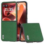 For Motorola Razr 60 Ultra ABEEL Black Edge Genuine Mino Phone Case(Green)