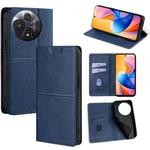 For TCL 60R 5G Cow Texture Magnetic Leather Phone Case(Blue)