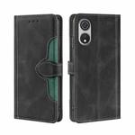 For CUBOT P60 Skin Feel Magnetic Buckle Leather Phone Case(Black)