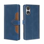 For CUBOT P60 Skin Feel Magnetic Buckle Leather Phone Case(Blue)