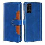 For TCL 50 SE 4G Skin Feel Magnetic Buckle Leather Phone Case(Blue)