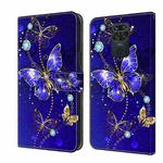For Xiaomi Redmi Note 9 Crystal 3D Shockproof Protective Leather Phone Case(Diamond Butterfly)