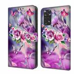 For Xiaomi Redmi Note 11 Global Crystal 3D Shockproof Protective Leather Phone Case(Butterfly)