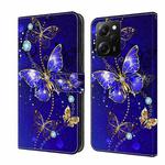 For Xiaomi Redmi Note 12 Pro Global Crystal 3D Shockproof Protective Leather Phone Case(Diamond Butterfly)