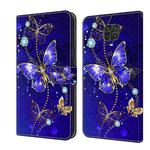 For Xiaomi Redmi Note 9 Pro Crystal 3D Shockproof Protective Leather Phone Case(Diamond Butterfly)