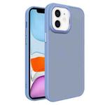 For iPhone 11 All-inclusive TPU Edge Acrylic Back Phone Case(Sierra Blue)