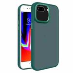 For iPhone 8 Plus / 7 Plus All-inclusive TPU Edge Acrylic Back Phone Case(Green)
