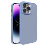 For iPhone 15 Pro Max All-inclusive TPU Edge Acrylic Back Phone Case(Sierra Blue)