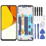 For vivo Y35 4G OEM LCD Screen For Digitizer Full Assembly with Frame