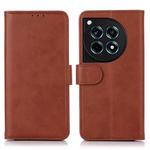 For OnePlus 12R / Ace 3 Cow Texture Leather Phone Case(Brown)