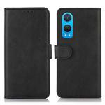 For OnePlus Nord CE4 Lite Cow Texture Leather Phone Case(Black)
