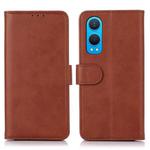 For OnePlus Nord CE4 Lite Cow Texture Leather Phone Case(Brown)