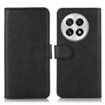 For OnePlus 13 Cow Texture Leather Phone Case(Black)