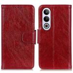 For OnePlus Nord 4E Global Nappa Texture Leather Phone Case(Red)