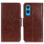 For OnePlus Nord CE4 Lite Nappa Texture Leather Phone Case(Brown)