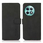 For OnePlus Ace 2 Pro KHAZNEH Matte Texture Leather Phone Case(Black)