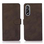 For OnePlus Nord 5 KHAZNEH Matte Texture Leather Phone Case(Brown)