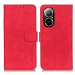 For Realme C67 4G KHAZNEH Retro Texture Leather Phone Case(Red)