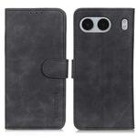 For OnePlus Nord 4 KHAZNEH Retro Texture Leather Phone Case(Black)