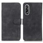 For OnePlus Nord 5 / Ace 5 Ultra KHAZNEH Retro Texture Leather Phone Case(Black)