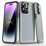 For iPhone 15 Pro Max Kirin Shield Hybrid PC Soft TPU Phone Case(Grey)