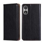 For CUBOT P60 Gloss Oil Solid Color Magnetic Leather Phone Case(Black)