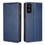 For TCL 50 SE 4G Gloss Oil Solid Color Magnetic Leather Phone Case(Blue)